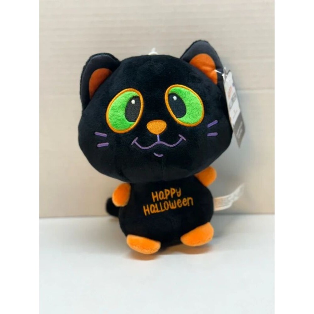 Hallmark Halloween Cat plush 8in